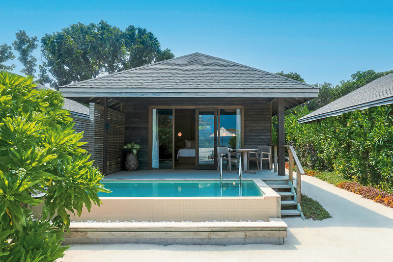 Beach Villa mit privatem Pool auf Jawakara Island