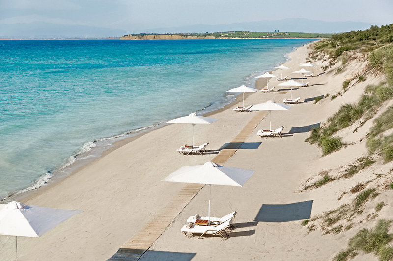 Sani Beach in Chalkidiki